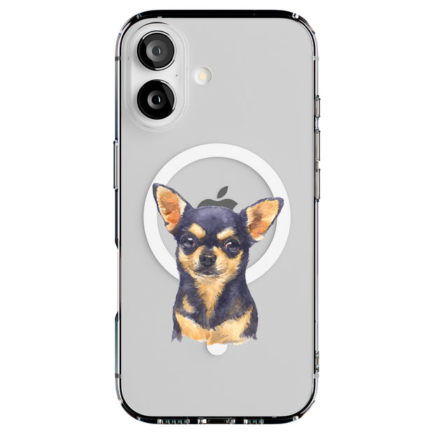 Dog Painting 2 Tough Cases For Apple iPhone (17, 16, 15, 14, 13, 12, 11, X, SE, 8, 7/ Air, Plus, Pro, Max, Mini, XR, XS), Print in USA