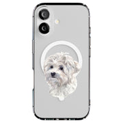 Dog Painting 6 Tough Cases For Apple iPhone (17, 16, 15, 14, 13, 12, 11, X, SE, 8, 7/ Air, Plus, Pro, Max, Mini, XR, XS), Print in USA
