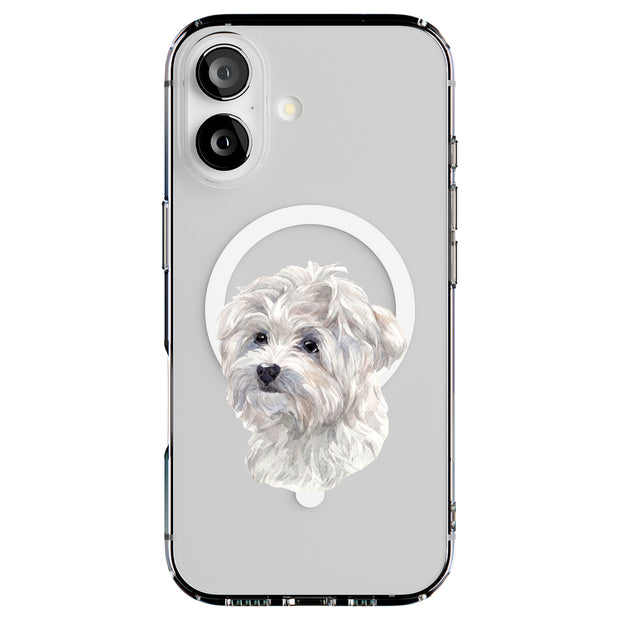 Dog Painting 6 Tough Cases For Apple iPhone (17, 16, 15, 14, 13, 12, 11, X, SE, 8, 7/ Air, Plus, Pro, Max, Mini, XR, XS), Print in USA