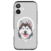 Dog Painting 8 Tough Cases For Apple iPhone (17, 16, 15, 14, 13, 12, 11, X, SE, 8, 7/ Air, Plus, Pro, Max, Mini, XR, XS), Print in USA