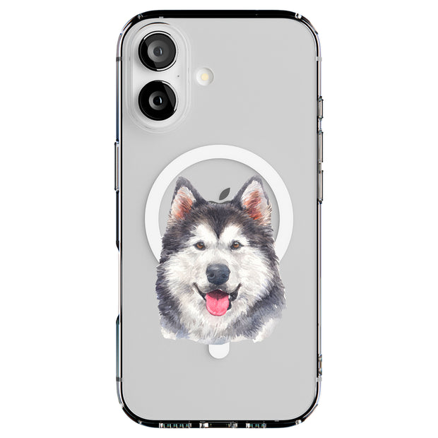 Dog Painting 8 Tough Cases For Apple iPhone (17, 16, 15, 14, 13, 12, 11, X, SE, 8, 7/ Air, Plus, Pro, Max, Mini, XR, XS), Print in USA