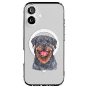 Dog Painting i Tough Cases For Apple iPhone (17, 16, 15, 14, 13, 12, 11, X, SE, 8, 7/ Air, Plus, Pro, Max, Mini, XR, XS), Print in USA