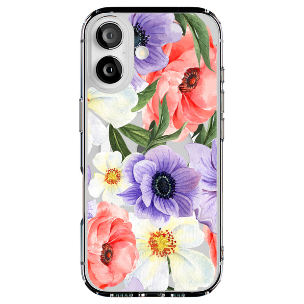 Flower 9 Tough Cases For Apple iPhone (17, 16, 15, 14, 13, 12, 11, X, SE, 8, 7/ Air, Plus, Pro, Max, Mini, XR, XS), Print in USA