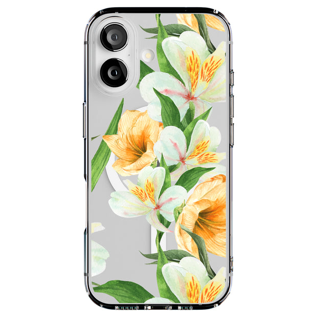 Flower 10 Tough Cases For Apple iPhone (17, 16, 15, 14, 13, 12, 11, X, SE, 8, 7/ Air, Plus, Pro, Max, Mini, XR, XS), Print in USA