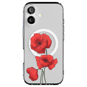 Flower 16 Tough Cases For Apple iPhone (17, 16, 15, 14, 13, 12, 11, X, SE, 8, 7/ Air, Plus, Pro, Max, Mini, XR, XS), Print in USA
