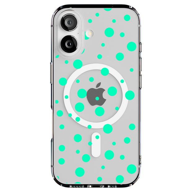 Polka Dot 11 Tough Cases For Apple iPhone (17, 16, 15, 14, 13, 12, 11, X, SE, 8, 7/ Air, Plus, Pro, Max, Mini, XR, XS), Print in USA