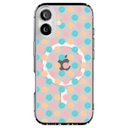 Polka Dot 12 Tough Cases For Apple iPhone (17, 16, 15, 14, 13, 12, 11, X, SE, 8, 7/ Air, Plus, Pro, Max, Mini, XR, XS), Print in USA