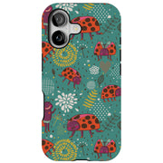 Ladybugs 1 Tough Cases For Apple iPhone (17, 16, 15, 14, 13, 12, 11, X, SE, 8, 7/ Air, Plus, Pro, Max, Mini, XR, XS), Print in USA