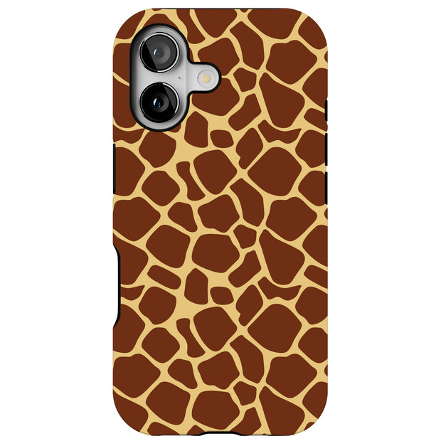 Giraffe Spot Tough Cases For Apple iPhone (17, 16, 15, 14, 13, 12, 11, X, SE, 8, 7/ Air, Plus, Pro, Max, Mini, XR, XS), Print in USA