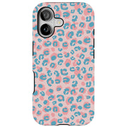 Pink Leopard Tough Cases For Apple iPhone (17, 16, 15, 14, 13, 12, 11, X, SE, 8, 7/ Air, Plus, Pro, Max, Mini, XR, XS), Print in USA