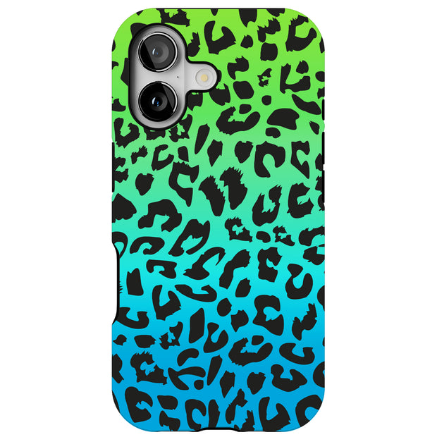 Cool Leopard Tough Cases For Apple iPhone (17, 16, 15, 14, 13, 12, 11, X, SE, 8, 7/ Air, Plus, Pro, Max, Mini, XR, XS), Print in USA