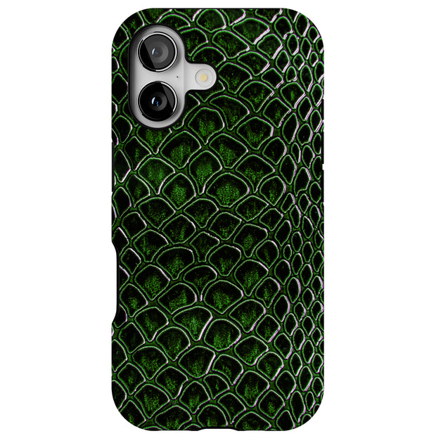 Reptile Skin 3 Tough Cases For Apple iPhone (17, 16, 15, 14, 13, 12, 11, X, SE, 8, 7/ Air, Plus, Pro, Max, Mini, XR, XS), Print in USA