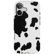Cow Fur 3 Tough Cases For Apple iPhone (17, 16, 15, 14, 13, 12, 11, X, SE, 8, 7/ Air, Plus, Pro, Max, Mini, XR, XS), Print in USA