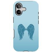 Blue Wings 2 Tough Cases For Apple iPhone (17, 16, 15, 14, 13, 12, 11, X, SE, 8, 7/ Air, Plus, Pro, Max, Mini, XR, XS), Print in USA