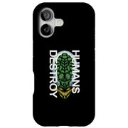 Destroy Human Tough Cases For Apple iPhone (17, 16, 15, 14, 13, 12, 11, X, SE, 8, 7/ Air, Plus, Pro, Max, Mini, XR, XS), Print in USA