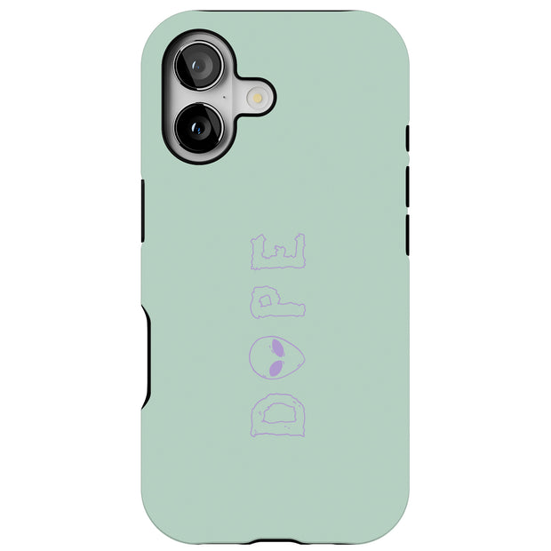 Dope Alien Tough Cases For Apple iPhone (17, 16, 15, 14, 13, 12, 11, X, SE, 8, 7/ Air, Plus, Pro, Max, Mini, XR, XS), Print in USA