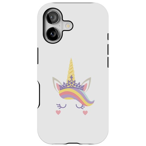 Sleep Unicorn Tough Cases For Apple iPhone (17, 16, 15, 14, 13, 12, 11, X, SE, 8, 7/ Air, Plus, Pro, Max, Mini, XR, XS), Print in USA