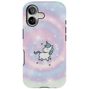 Swirl Unicorn Tough Cases For Apple iPhone (17, 16, 15, 14, 13, 12, 11, X, SE, 8, 7/ Air, Plus, Pro, Max, Mini, XR, XS), Print in USA