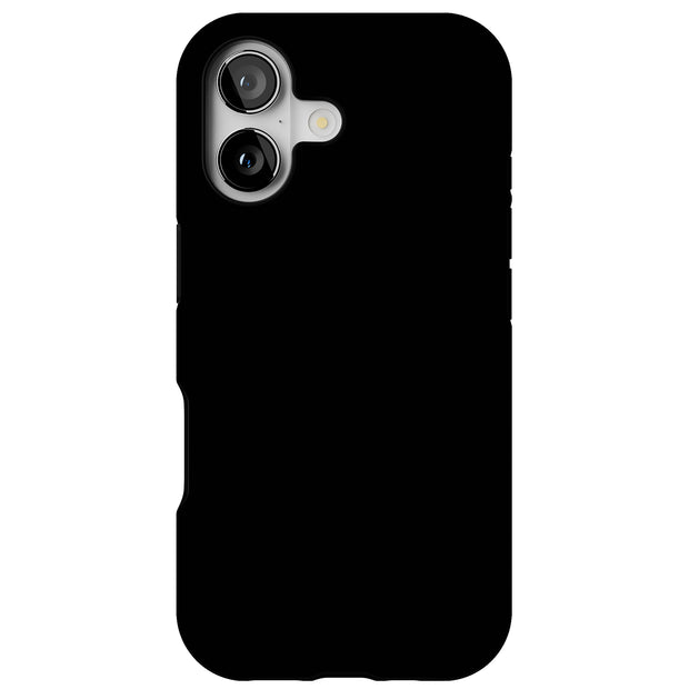 Black Tough Cases For Apple iPhone (17, 16, 15, 14, 13, 12, 11, X, SE, 8, 7/ Air, Plus, Pro, Max, Mini, XR, XS), Print in USA