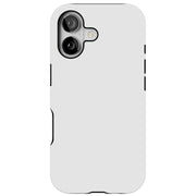 White Tough Cases For Apple iPhone (17, 16, 15, 14, 13, 12, 11, X, SE, 8, 7/ Air, Plus, Pro, Max, Mini, XR, XS), Print in USA