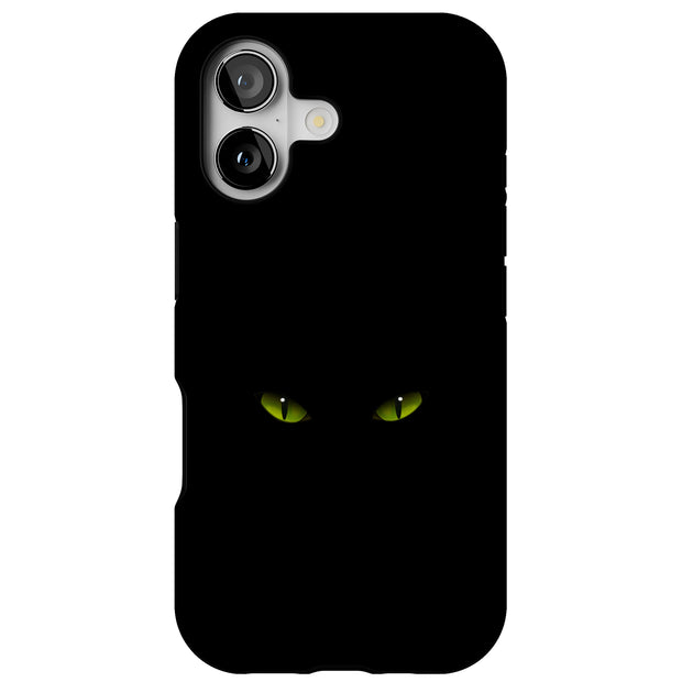 Cat Eyes Tough Cases For Apple iPhone (17, 16, 15, 14, 13, 12, 11, X, SE, 8, 7/ Air, Plus, Pro, Max, Mini, XR, XS), Print in USA