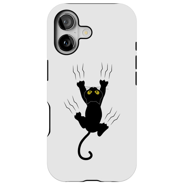 Cat Scratch Tough Cases For Apple iPhone (17, 16, 15, 14, 13, 12, 11, X, SE, 8, 7/ Air, Plus, Pro, Max, Mini, XR, XS), Print in USA