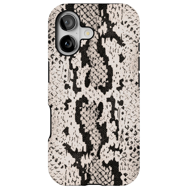 Snake Pattern Tough Cases For Apple iPhone (17, 16, 15, 14, 13, 12, 11, X, SE, 8, 7/ Air, Plus, Pro, Max, Mini, XR, XS), Print in USA
