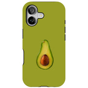 Avocado Green Tough Cases For Apple iPhone (17, 16, 15, 14, 13, 12, 11, X, SE, 8, 7/ Air, Plus, Pro, Max, Mini, XR, XS), Print in USA