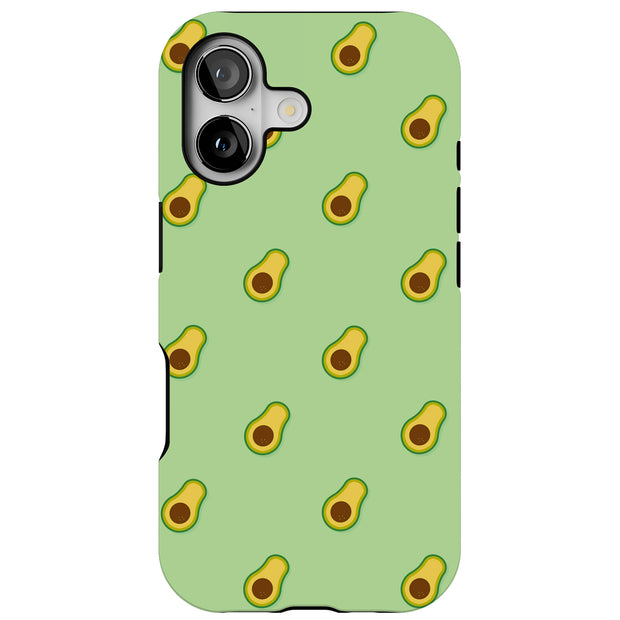 Avocado Tough Cases For Apple iPhone (17, 16, 15, 14, 13, 12, 11, X, SE, 8, 7/ Air, Plus, Pro, Max, Mini, XR, XS), Print in USA