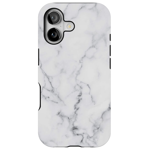 Black Marble 2 Tough Cases For Apple iPhone (17, 16, 15, 14, 13, 12, 11, X, SE, 8, 7/ Air, Plus, Pro, Max, Mini, XR, XS), Print in USA