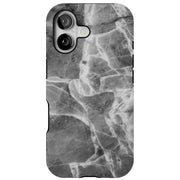 Black Marble 4 Tough Cases For Apple iPhone (17, 16, 15, 14, 13, 12, 11, X, SE, 8, 7/ Air, Plus, Pro, Max, Mini, XR, XS), Print in USA