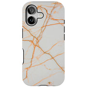 Pink Marble Tough Cases For Apple iPhone (17, 16, 15, 14, 13, 12, 11, X, SE, 8, 7/ Air, Plus, Pro, Max, Mini, XR, XS), Print in USA