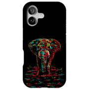 Elephant Color Tough Cases For Apple iPhone (17, 16, 15, 14, 13, 12, 11, X, SE, 8, 7/ Air, Plus, Pro, Max, Mini, XR, XS), Print in USA