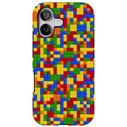 Building Block Tough Cases For Apple iPhone (17, 16, 15, 14, 13, 12, 11, X, SE, 8, 7/ Air, Plus, Pro, Max, Mini, XR, XS), Print in USA