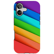 Rainbow Pride Tough Cases For Apple iPhone (17, 16, 15, 14, 13, 12, 11, X, SE, 8, 7/ Air, Plus, Pro, Max, Mini, XR, XS), Print in USA