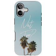 Palm Trees 1 Tough Cases For Apple iPhone (17, 16, 15, 14, 13, 12, 11, X, SE, 8, 7/ Air, Plus, Pro, Max, Mini, XR, XS), Print in USA