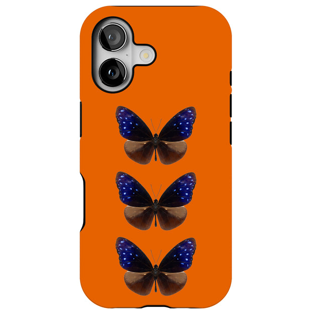 Butterfly Tough Cases For Apple iPhone (17, 16, 15, 14, 13, 12, 11, X, SE, 8, 7/ Air, Plus, Pro, Max, Mini, XR, XS), Print in USA