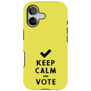 Election Vote Tough Cases For Apple iPhone (17, 16, 15, 14, 13, 12, 11, X, SE, 8, 7/ Air, Plus, Pro, Max, Mini, XR, XS), Print in USA
