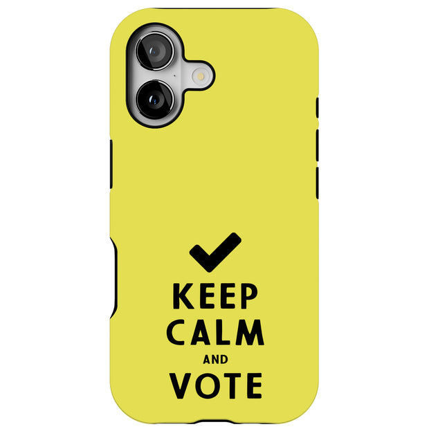 Election Vote Tough Cases For Apple iPhone (17, 16, 15, 14, 13, 12, 11, X, SE, 8, 7/ Air, Plus, Pro, Max, Mini, XR, XS), Print in USA