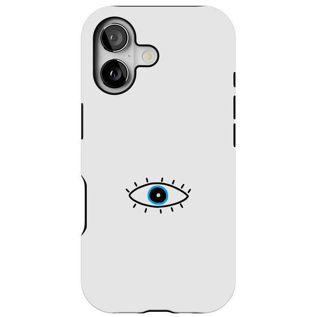Evil Eye Tough Cases For Apple iPhone (17, 16, 15, 14, 13, 12, 11, X, SE, 8, 7/ Air, Plus, Pro, Max, Mini, XR, XS), Print in USA
