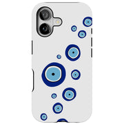 Turkish Nazar Tough Cases For Apple iPhone (17, 16, 15, 14, 13, 12, 11, X, SE, 8, 7/ Air, Plus, Pro, Max, Mini, XR, XS), Print in USA