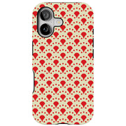 Floral 07 Tough Cases For Apple iPhone (17, 16, 15, 14, 13, 12, 11, X, SE, 8, 7/ Air, Plus, Pro, Max, Mini, XR, XS), Print in USA