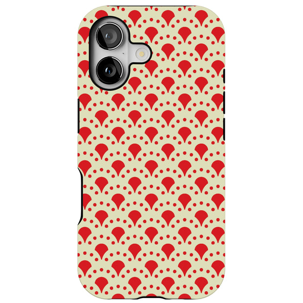 Floral 07 Tough Cases For Apple iPhone (17, 16, 15, 14, 13, 12, 11, X, SE, 8, 7/ Air, Plus, Pro, Max, Mini, XR, XS), Print in USA