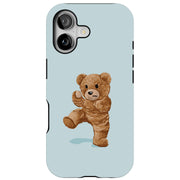 Teddy Fight Tough Cases For Apple iPhone (17, 16, 15, 14, 13, 12, 11, X, SE, 8, 7/ Air, Plus, Pro, Max, Mini, XR, XS), Print in USA