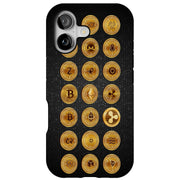 Bitcoin Crypto4 Tough Cases For Apple iPhone (17, 16, 15, 14, 13, 12, 11, X, SE, 8, 7/ Air, Plus, Pro, Max, Mini, XR, XS), Print in USA