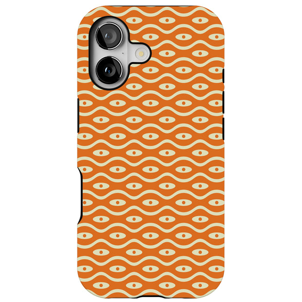 Floral 09 Tough Cases For Apple iPhone (17, 16, 15, 14, 13, 12, 11, X, SE, 8, 7/ Air, Plus, Pro, Max, Mini, XR, XS), Print in USA