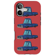 Pickup Truck Tough Cases For Apple iPhone (17, 16, 15, 14, 13, 12, 11, X, SE, 8, 7/ Air, Plus, Pro, Max, Mini, XR, XS), Print in USA