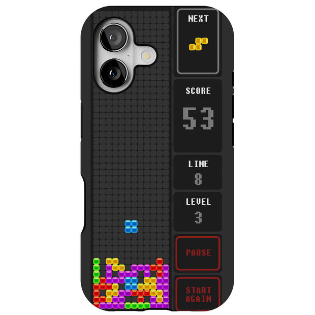 Retro Games 2 Tough Cases For Apple iPhone (17, 16, 15, 14, 13, 12, 11, X, SE, 8, 7/ Air, Plus, Pro, Max, Mini, XR, XS), Print in USA