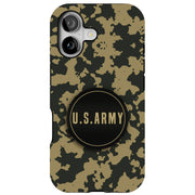 US Army 1 Tough Cases For Apple iPhone (17, 16, 15, 14, 13, 12, 11, X, SE, 8, 7/ Air, Plus, Pro, Max, Mini, XR, XS), Print in USA