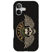 US Army 3 Tough Cases For Apple iPhone (17, 16, 15, 14, 13, 12, 11, X, SE, 8, 7/ Air, Plus, Pro, Max, Mini, XR, XS), Print in USA